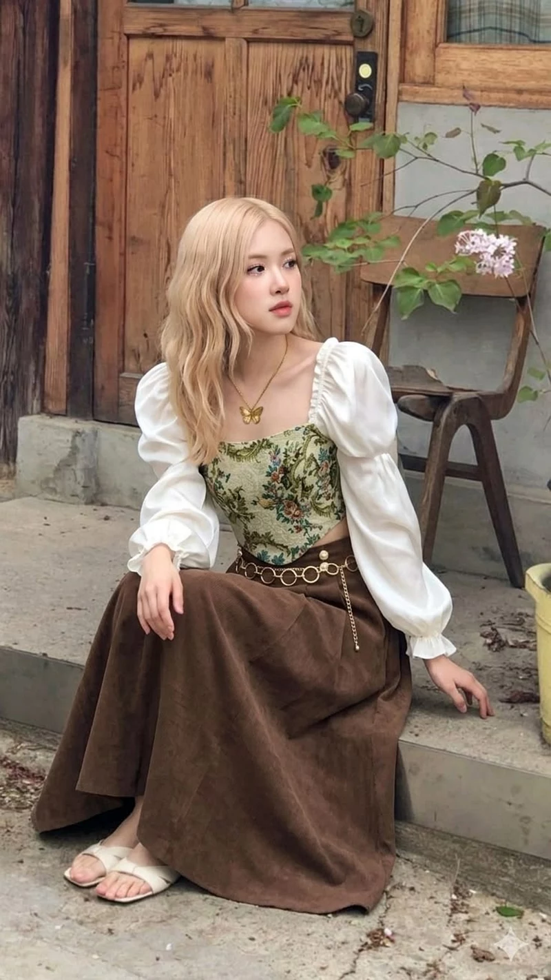 Ảnh Rosé Với Góc Chụp Tự Nhiên Và Đẹp Mắt