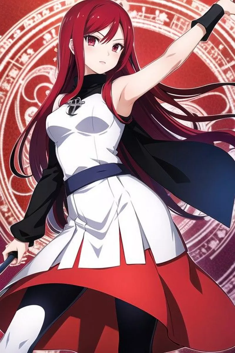 Erza Scarlet Tạo Dáng Trong Ánh Sáng Đầy Nghệ Thuật Erza Scarlet Tạo Dáng Trong Ánh Sáng Đầy Nghệ Thuật