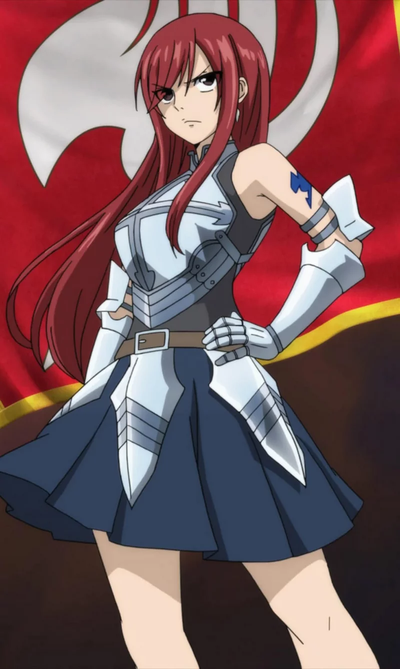 Erza Scarlet Trong Bộ Giáp Chiến Đấu Đầy Khí Chất Erza Scarlet Trong Bộ Giáp Chiến Đấu Đầy Khí Chất