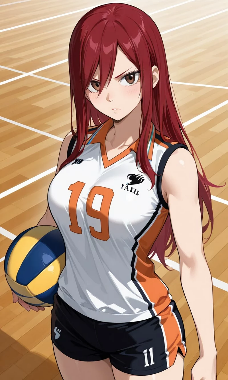 Erza Scarlet Trong Bộ Giáp Đặc Trưng Đầy Khí Chất Erza Scarlet Trong Bộ Giáp Đặc Trưng Đầy Khí Chất