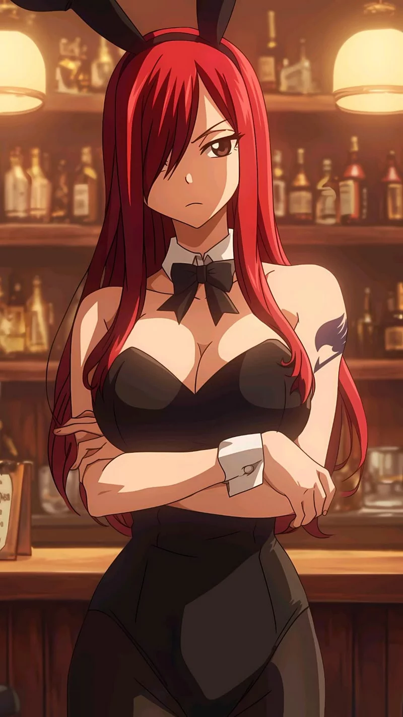Erza Scarlet Trong Khoảnh Khắc Chiến Đấu Đầy Khí Thế Erza Scarlet Trong Khoảnh Khắc Chiến Đấu Đầy Khí Thế
