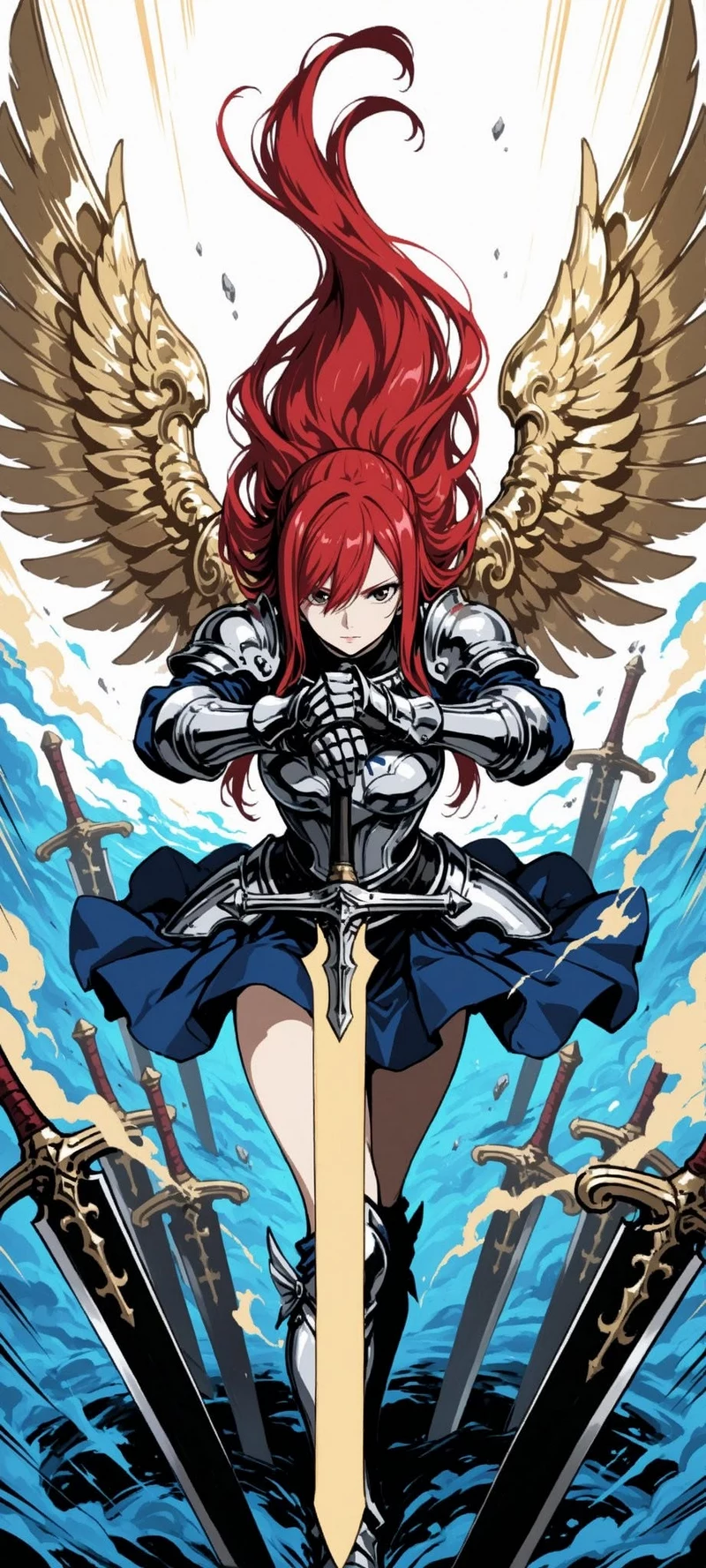 Erza Scarlet Trong Khoảnh Khắc Đầy Cảm Xúc Và Quyết Tâm Erza Scarlet Trong Khoảnh Khắc Đầy Cảm Xúc Và Quyết Tâm