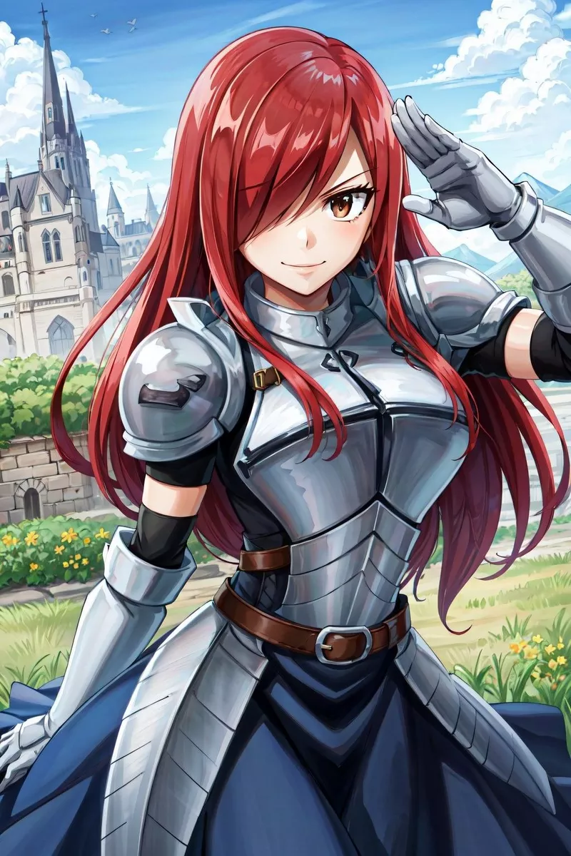 Erza Scarlet Với Trang Phục Chiến Binh Đầy Uy Lực Erza Scarlet Với Trang Phục Chiến Binh Đầy Uy Lực