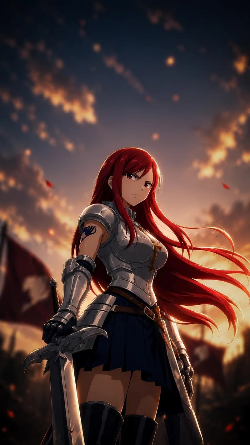 Erza Scarlet Với Vẻ Đẹp Cá Tính Và Quyết Đoán Erza Scarlet Với Vẻ Đẹp Cá Tính Và Quyết Đoán