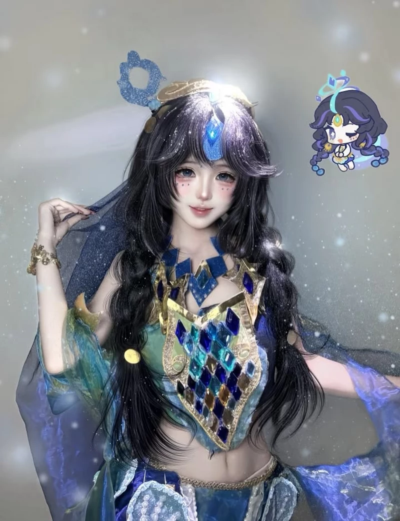 Gái Xinh Cosplay Liên Quân Tạo Dáng Trước Phông Nền Huyền Bí Gái Xinh Cosplay Liên Quân Tạo Dáng Trước Phông Nền Huyền Bí