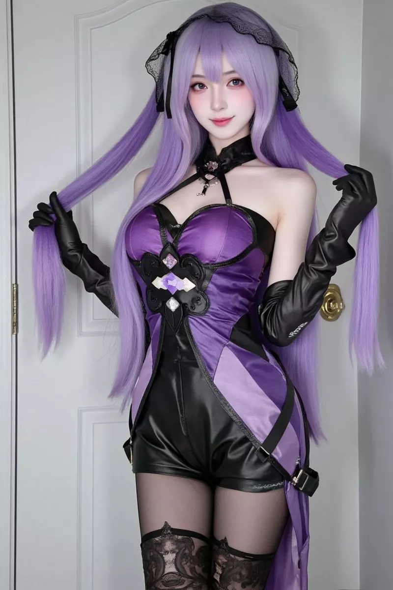 Gái Xinh Trung Quốc Cosplay Tạo Dáng Trước Ống Kính Gái Xinh Trung Quốc Cosplay Tạo Dáng Trước Ống Kính