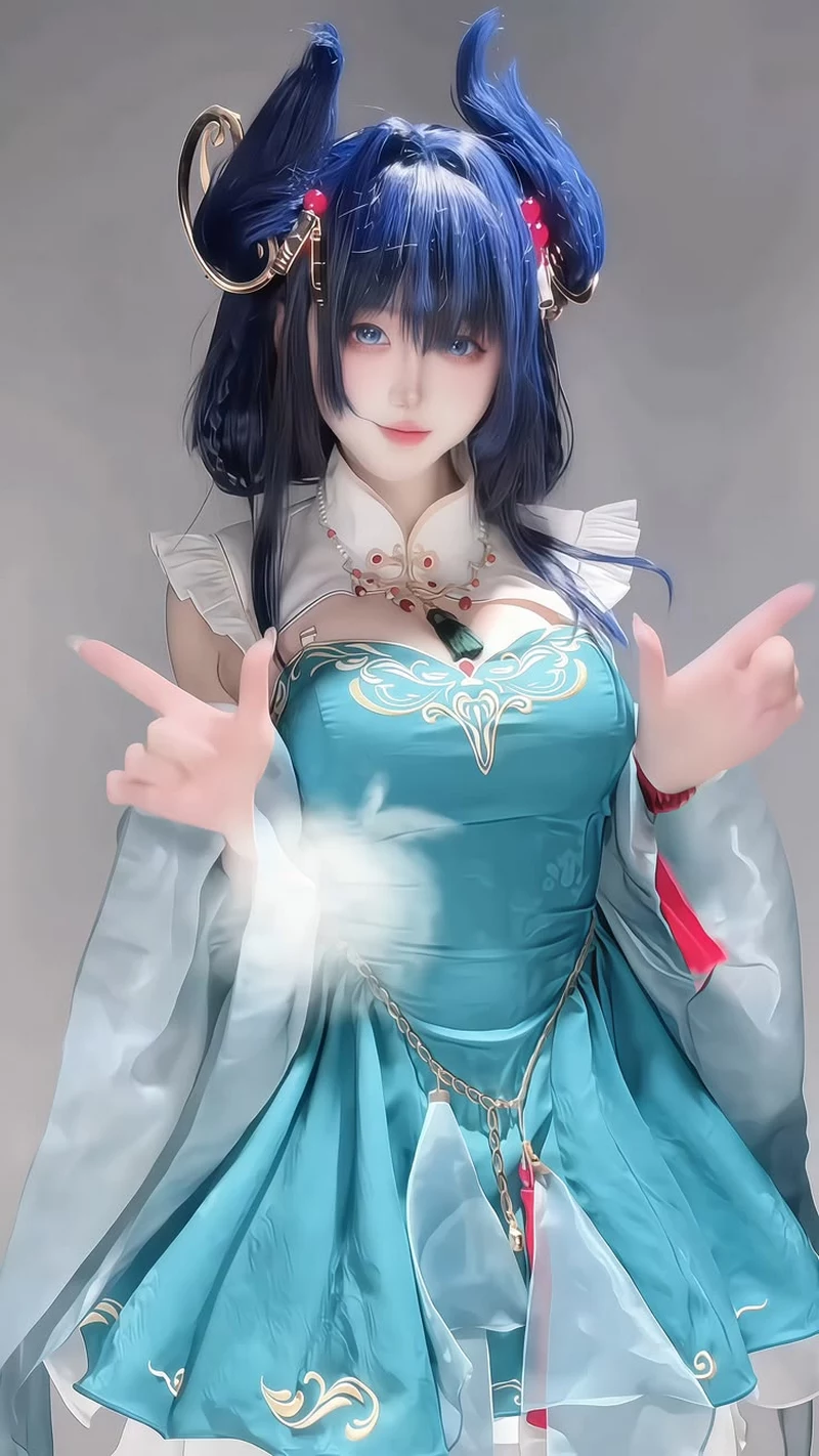Gái Xinh Trung Quốc Cosplay Trong Bộ Trang Phục Mang Phong Cách Anime Gái Xinh Trung Quốc Cosplay Trong Bộ Trang Phục Mang Phong Cách Anime