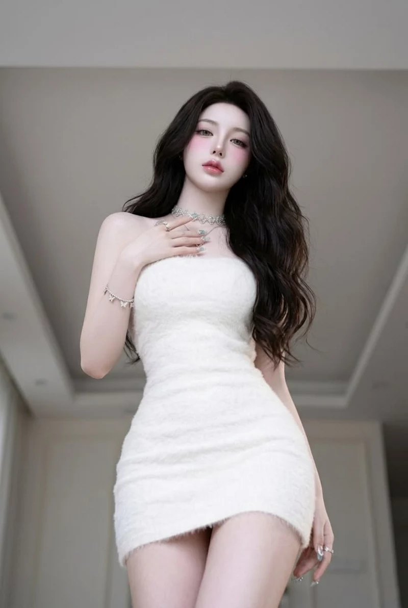 Gái Xinh Trung Quốc Mặc Váy Ngắn Với Trang Phục Thời Thượng Gái Xinh Trung Quốc Mặc Váy Ngắn Với Trang Phục Thời Thượng