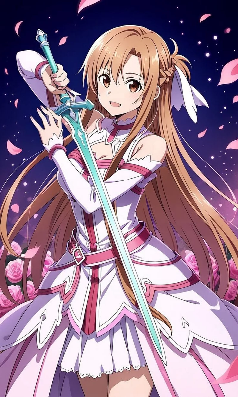 Hình Nền Asuna Yuuki 4K Cho Điện Thoại
