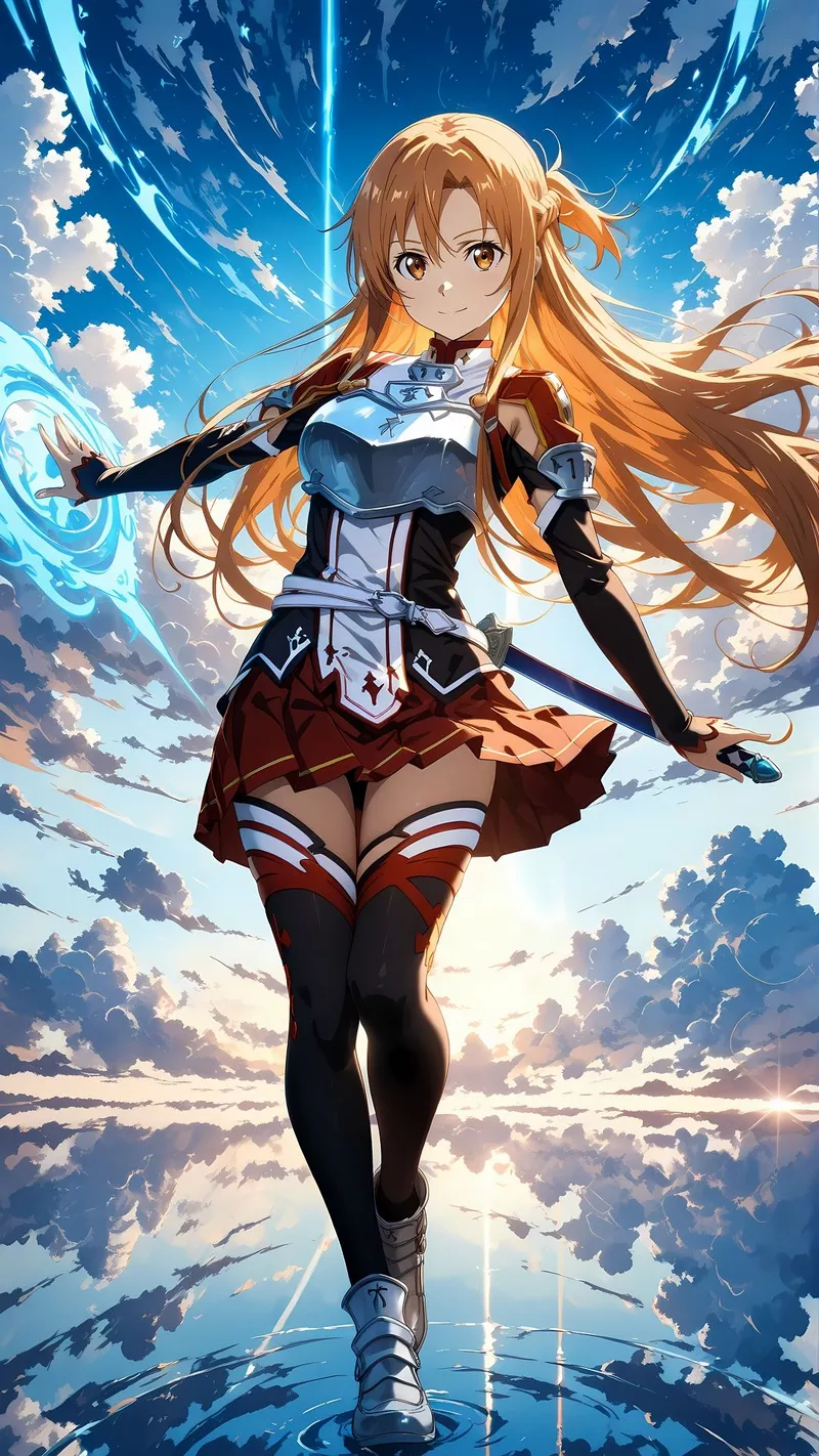 Hình Nền Asuna Yuuki Đẹp Và Nữ Tính
