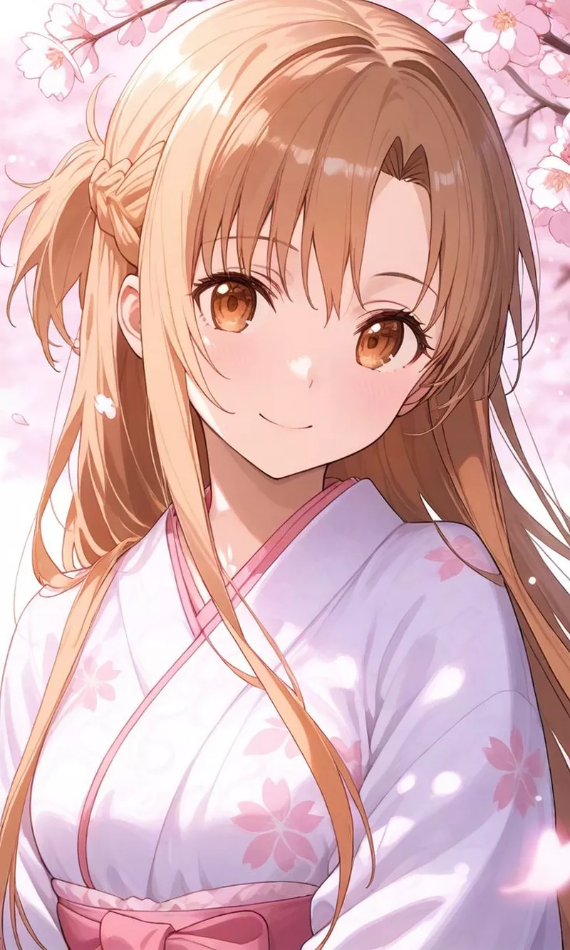 Hình Nền Asuna Yuuki Mang Vẻ Đẹp Ngọt Ngào