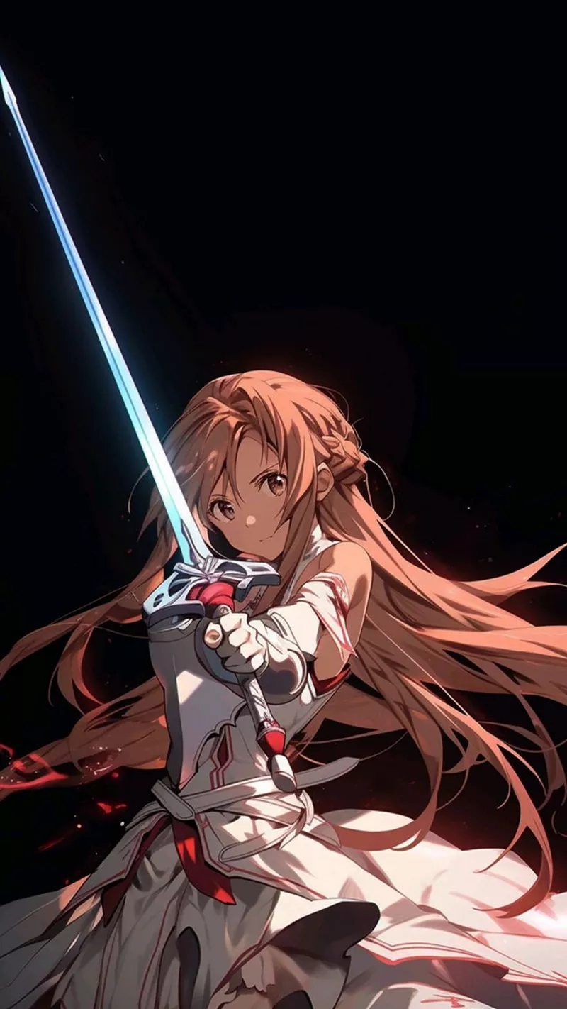 Hình Nền Asuna Yuuki Trong Sword Art Online