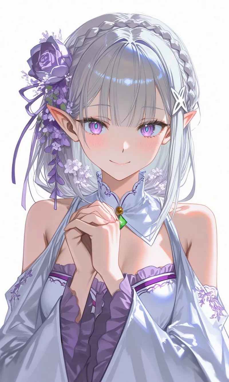 Hình Nền Emilia Với Nụ Cười Dịu Dàng Hình Nền Emilia Với Nụ Cười Dịu Dàng