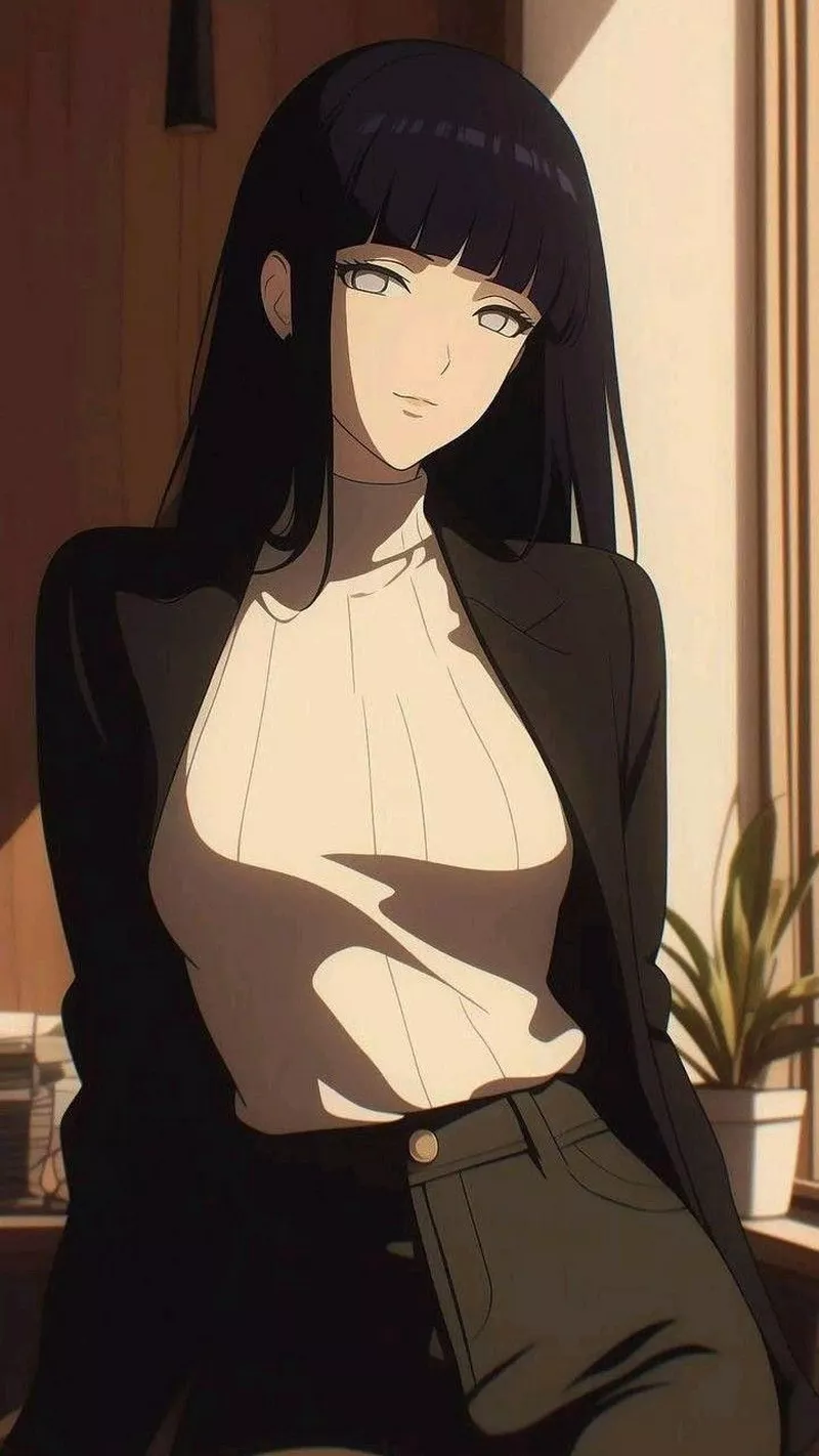 Hình Nền Hinata Hyuga Đầy Khí Chất Hình Nền Hinata Hyuga Đầy Khí Chất