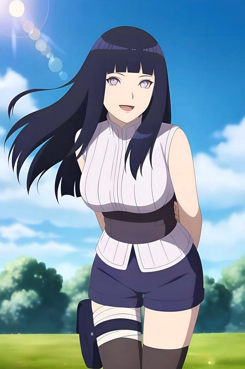 Hình Nền Hinata Hyuga Dưới Ánh Hoàng Hôn Hình Nền Hinata Hyuga Dưới Ánh Hoàng Hôn