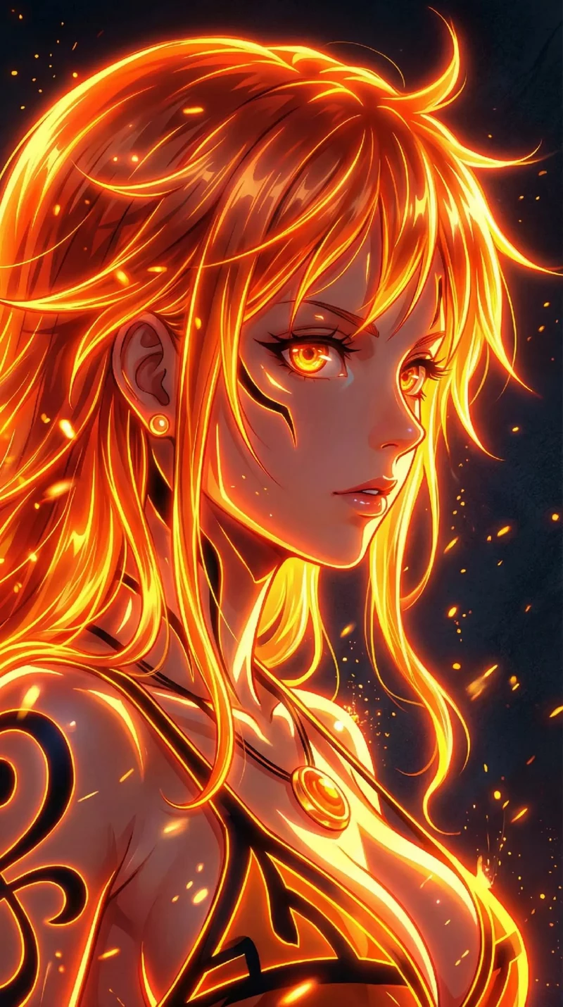 Hình Nền Nami Phong Cách Anime