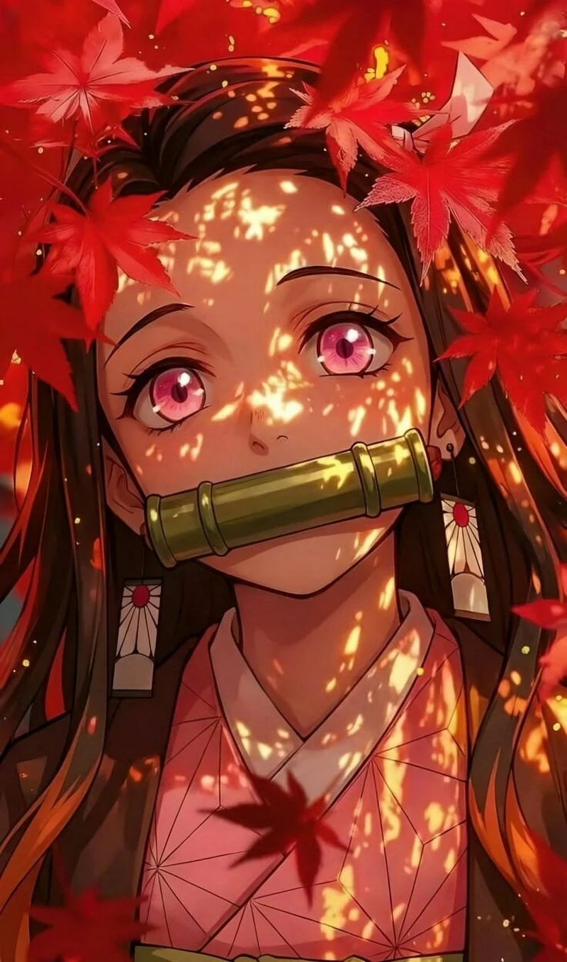 Hình Nền Nezuko Kamado Trong Khung Cảnh Mộng Mơ Hình Nền Nezuko Kamado Trong Khung Cảnh Mộng Mơ