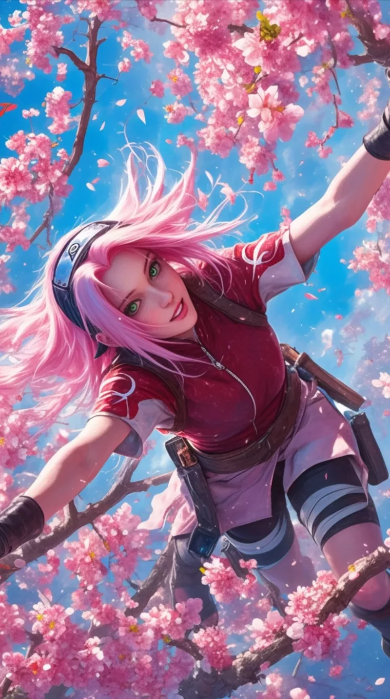 Hình Nền Sakura Haruno 4K Cho Máy Tính Hình Nền Sakura Haruno 4K Cho Máy Tính