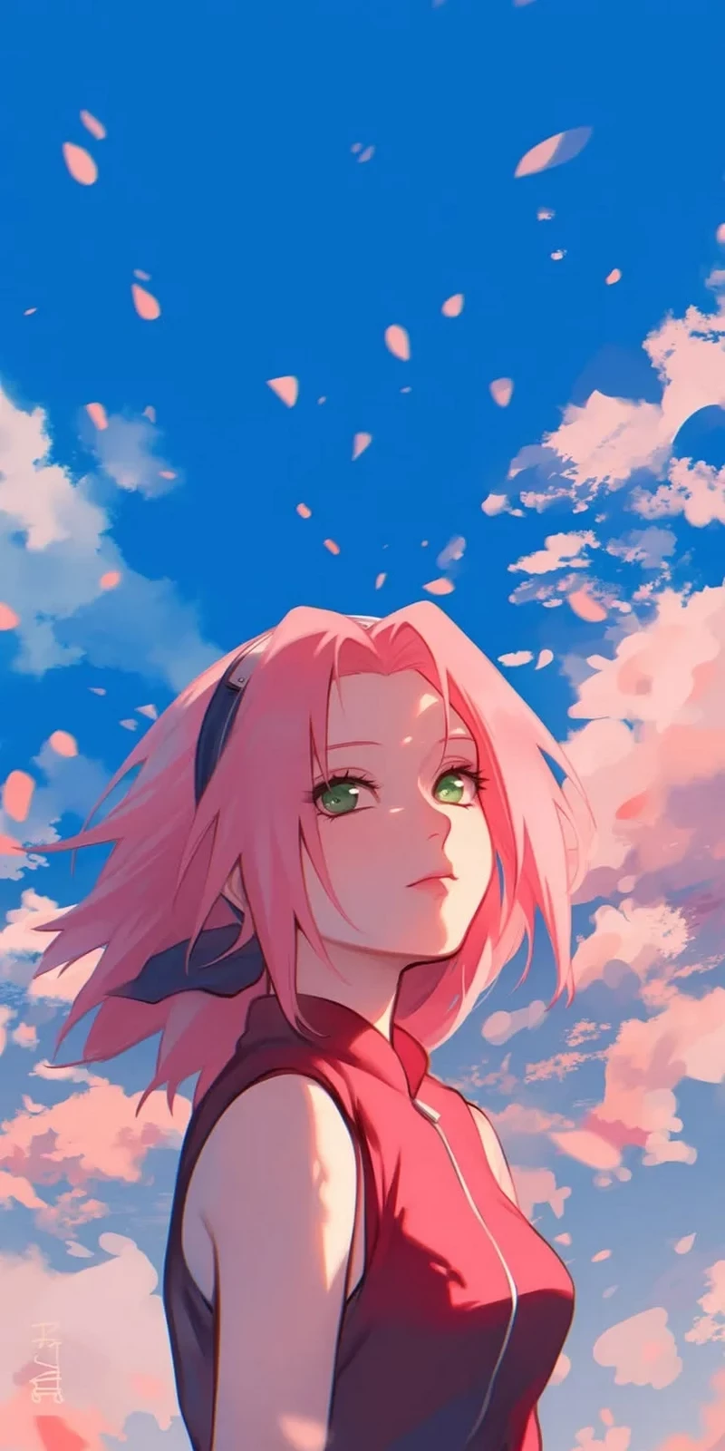 Hình Nền Sakura Haruno Tạo Dáng Cùng Hoa Anh Đào Hình Nền Sakura Haruno Tạo Dáng Cùng Hoa Anh Đào