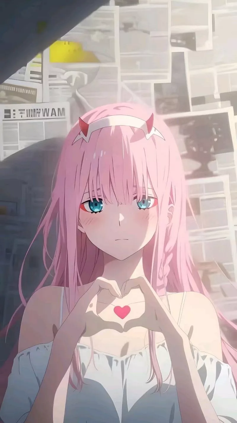 Hình Nền Zero Two Sắc Nét Và Đẹp Mắt