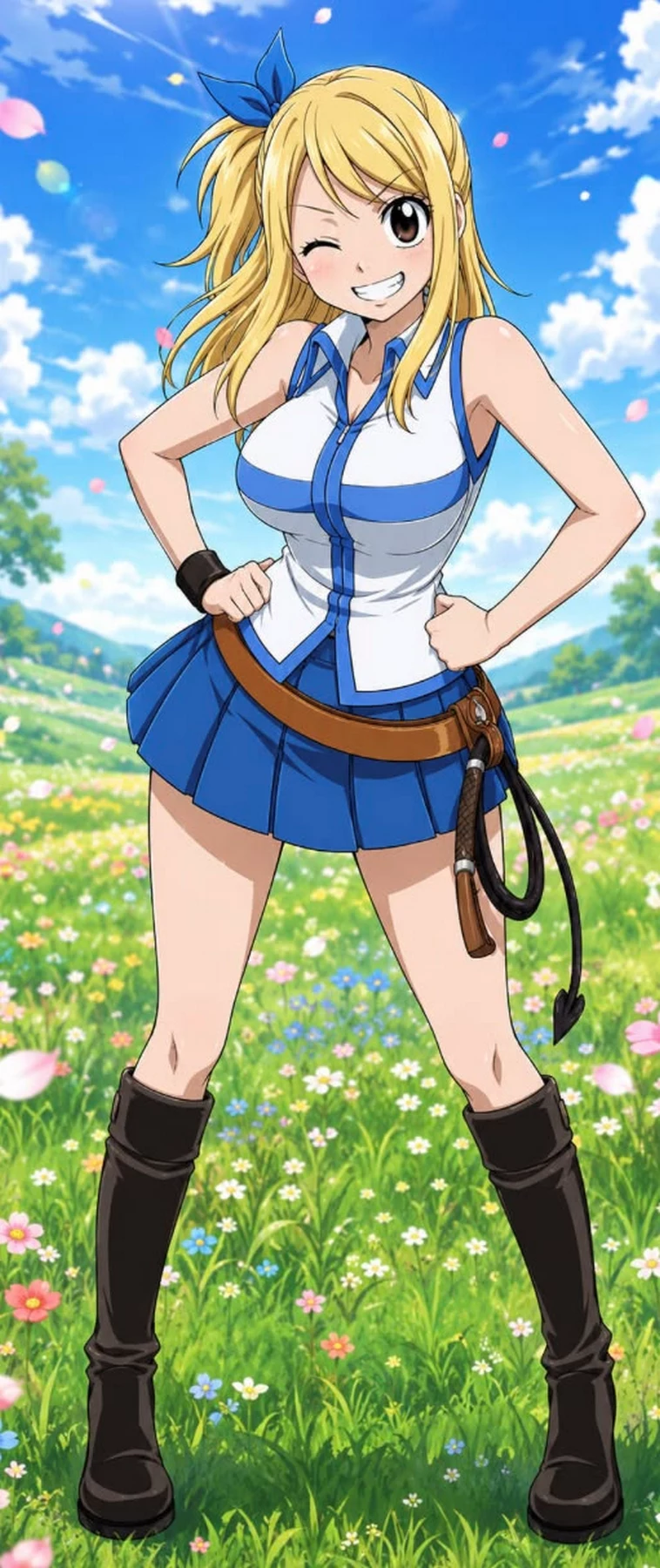 Lucy Heartfilia Tạo Dáng Bên Những Chi Tiết Phép Thuật Lucy Heartfilia Tạo Dáng Bên Những Chi Tiết Phép Thuật