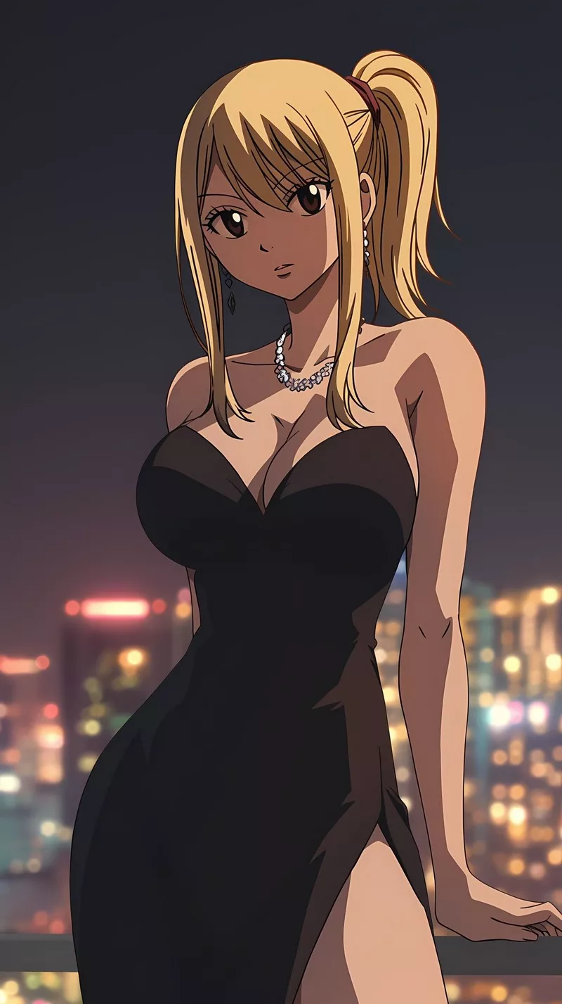 Lucy Heartfilia Tỏa Sáng Trong Ánh Hoàng Hôn Dịu Dàng Lucy Heartfilia Tỏa Sáng Trong Ánh Hoàng Hôn Dịu Dàng