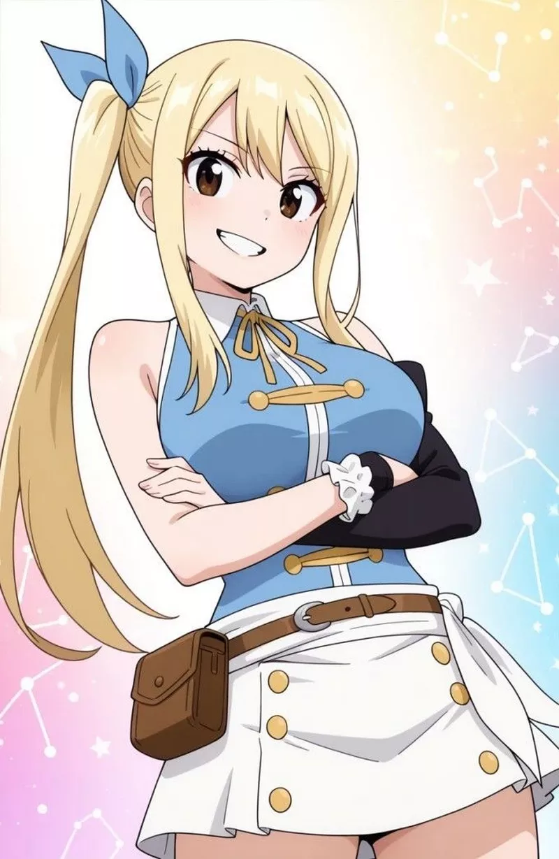 Lucy Heartfilia Trong Phong Cách Anime Dịu Dàng Lucy Heartfilia Trong Phong Cách Anime Dịu Dàng