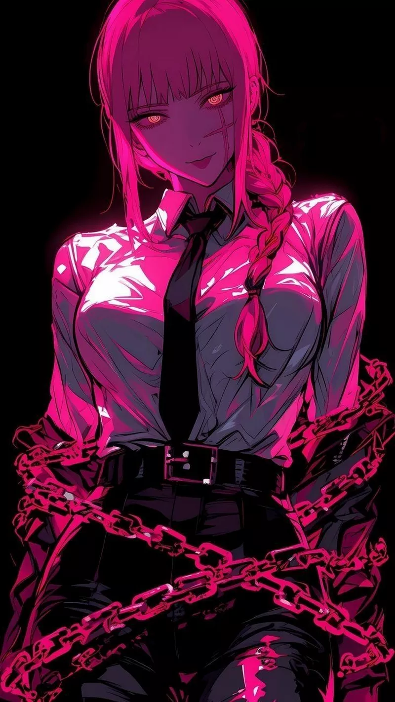 Makima Trong Phong Cách Anime U Ám Và Cuốn Hút Makima Trong Phong Cách Anime U Ám Và Cuốn Hút
