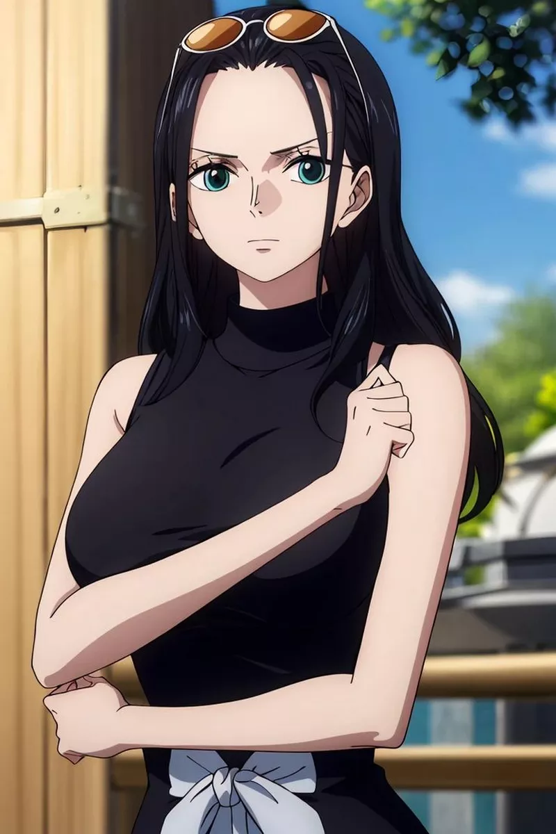 Nico Robin Tạo Dáng Bên Khung Cảnh Lãng Mạn Nico Robin Tạo Dáng Bên Khung Cảnh Lãng Mạn
