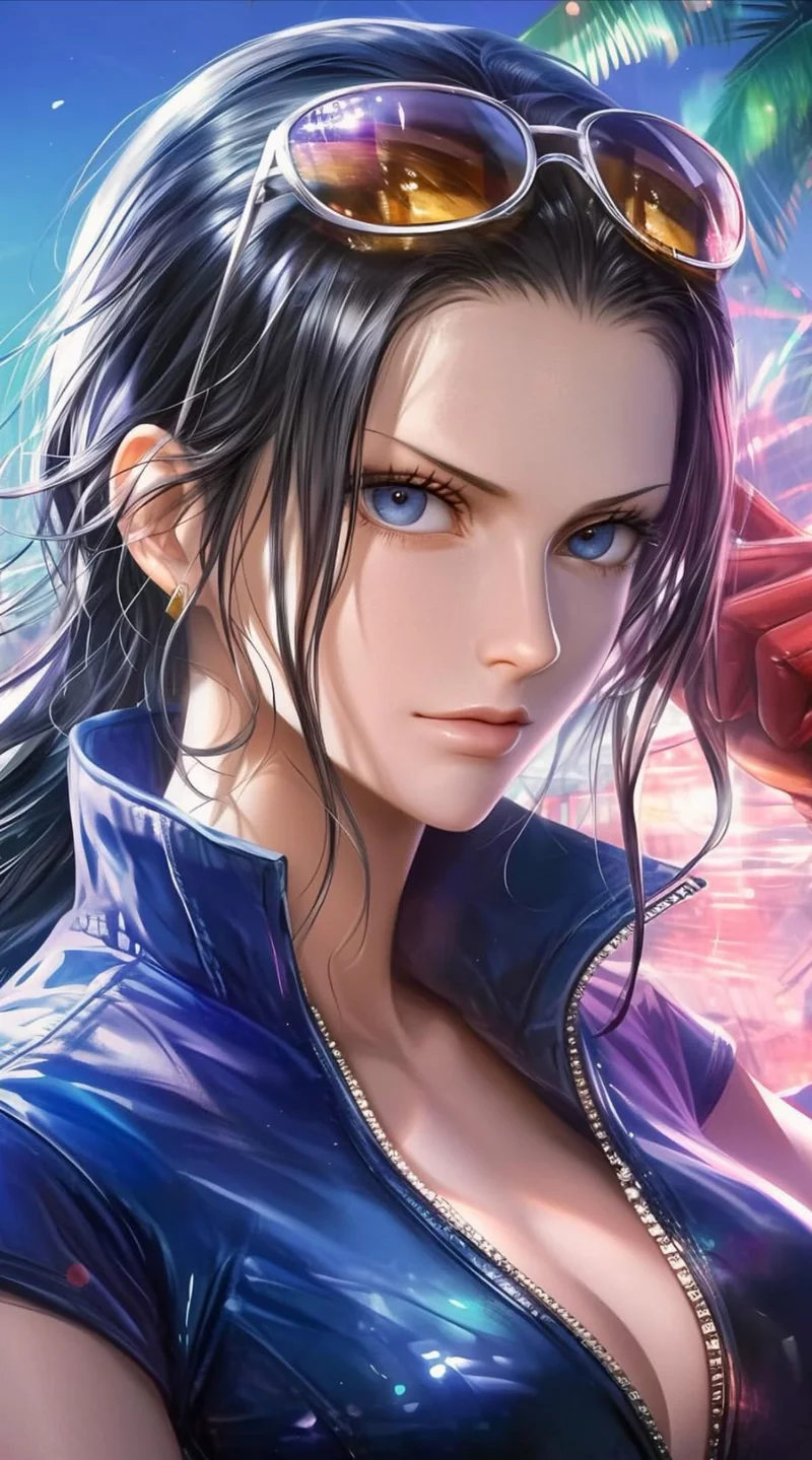 Nico Robin Tạo Dáng Trong Ánh Sáng Lung Linh Nico Robin Tạo Dáng Trong Ánh Sáng Lung Linh