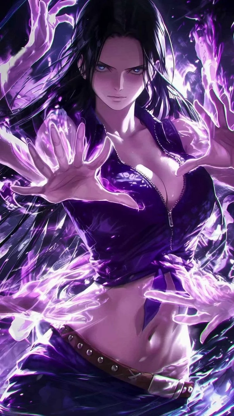 Nico Robin Trong Phong Cách Anime Cổ Điển Nico Robin Trong Phong Cách Anime Cổ Điển