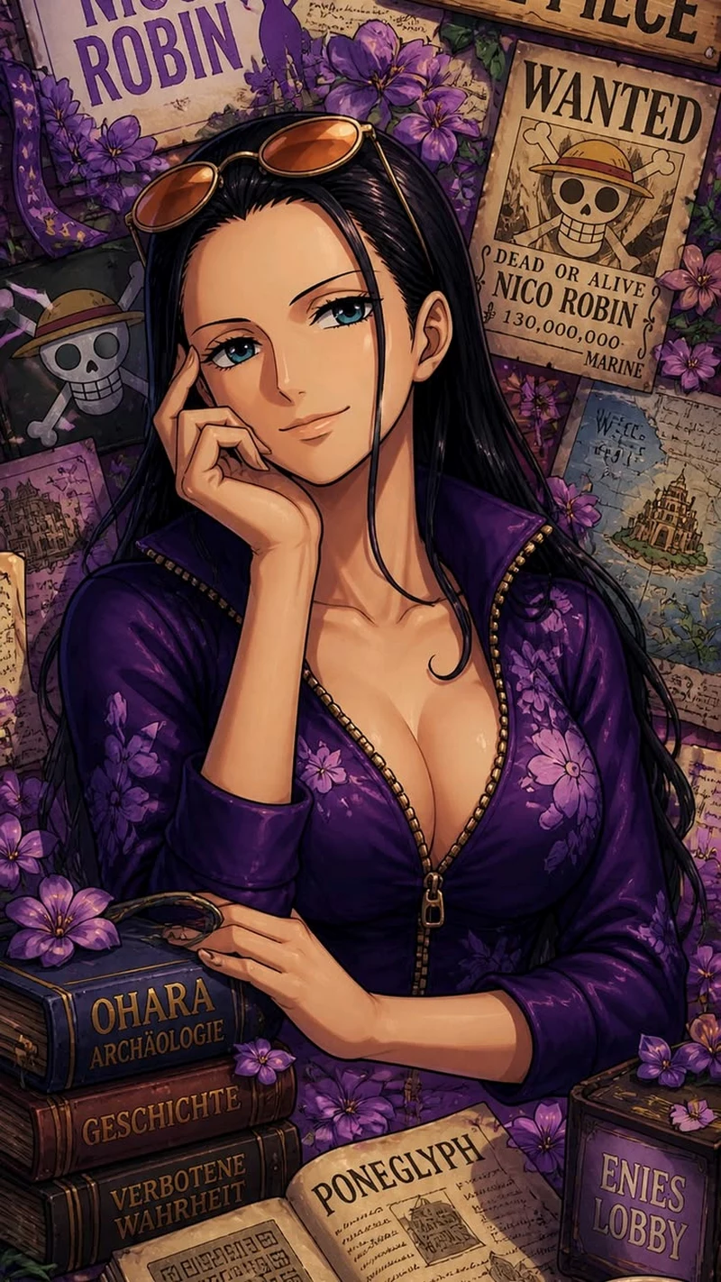 Nico Robin Với Tạo Hình Xinh Đẹp Và Ấn Tượng Nico Robin Với Tạo Hình Xinh Đẹp Và Ấn Tượng