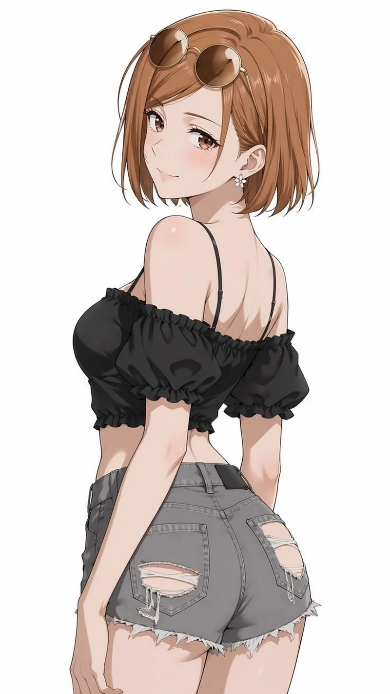 Nobara Kugisaki Trong Phong Cách Anime Đầy Nghệ Thuật Nobara Kugisaki Trong Phong Cách Anime Đầy Nghệ Thuật