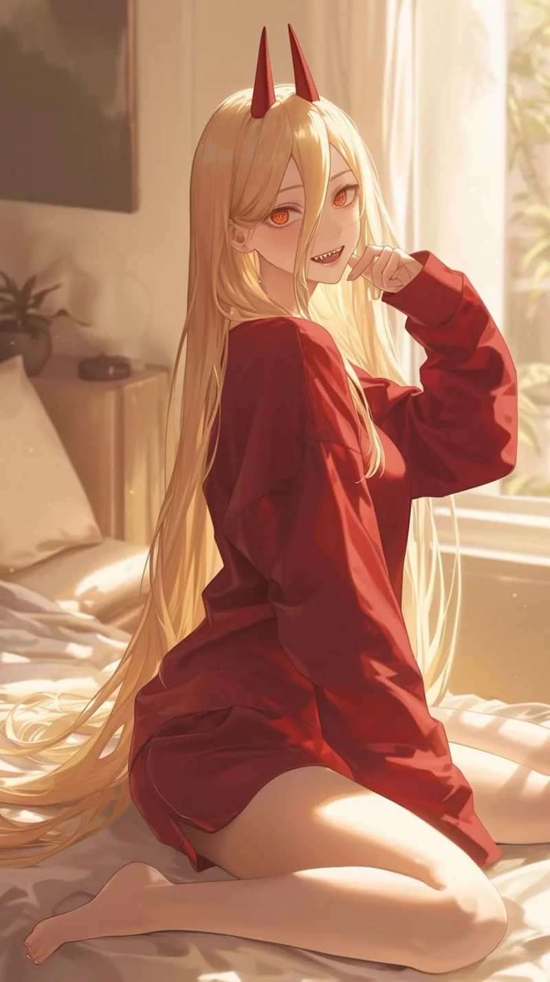 Power Tạo Dáng Trong Không Gian Anime Huyền Ảo Power Tạo Dáng Trong Không Gian Anime Huyền Ảo