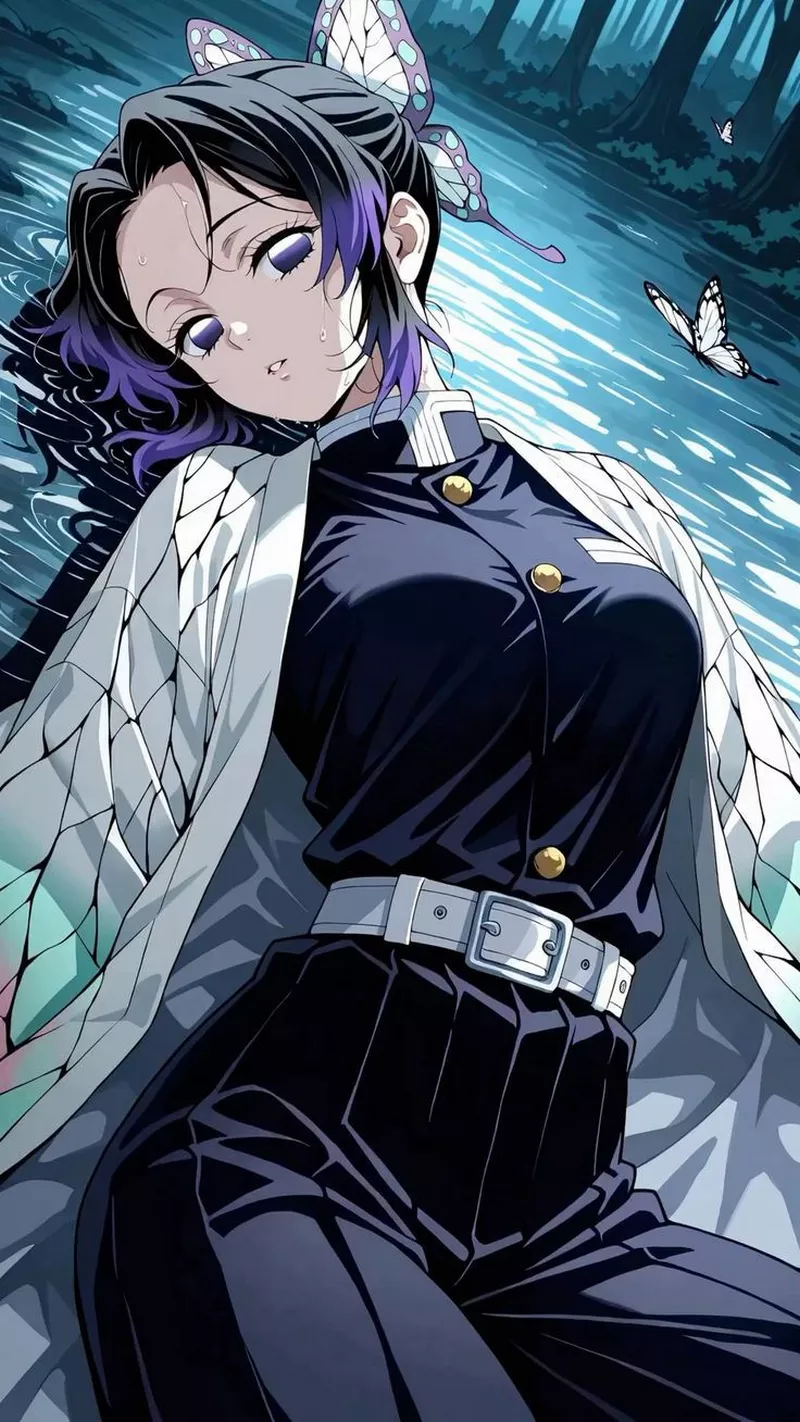Shinobu Kocho Trong Phong Cách Anime Đầy Nghệ Thuật Shinobu Kocho Trong Phong Cách Anime Đầy Nghệ Thuật