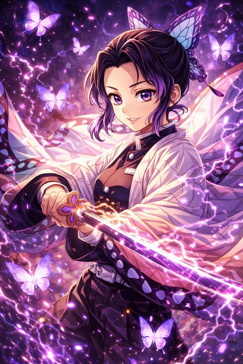 Shinobu Kocho Trong Phong Cách Nữ Kiếm Sĩ Thanh Nhã Shinobu Kocho Trong Phong Cách Nữ Kiếm Sĩ Thanh Nhã