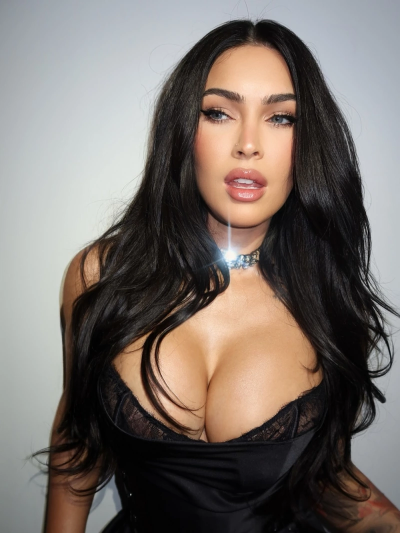 Ảnh Megan Fox Nổi Bật Với Trang Phục Màu Đen Ảnh Megan Fox Nổi Bật Với Trang Phục Màu Đen