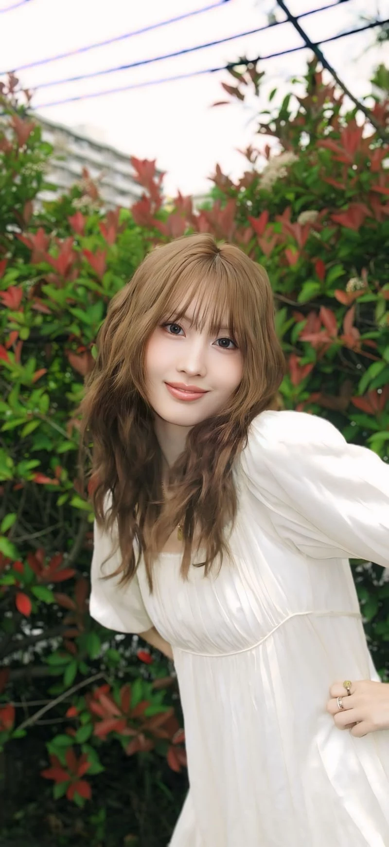 Ảnh Momo (TWICE) Với Mái Tóc Dài Và Phong Cách Nữ Tính