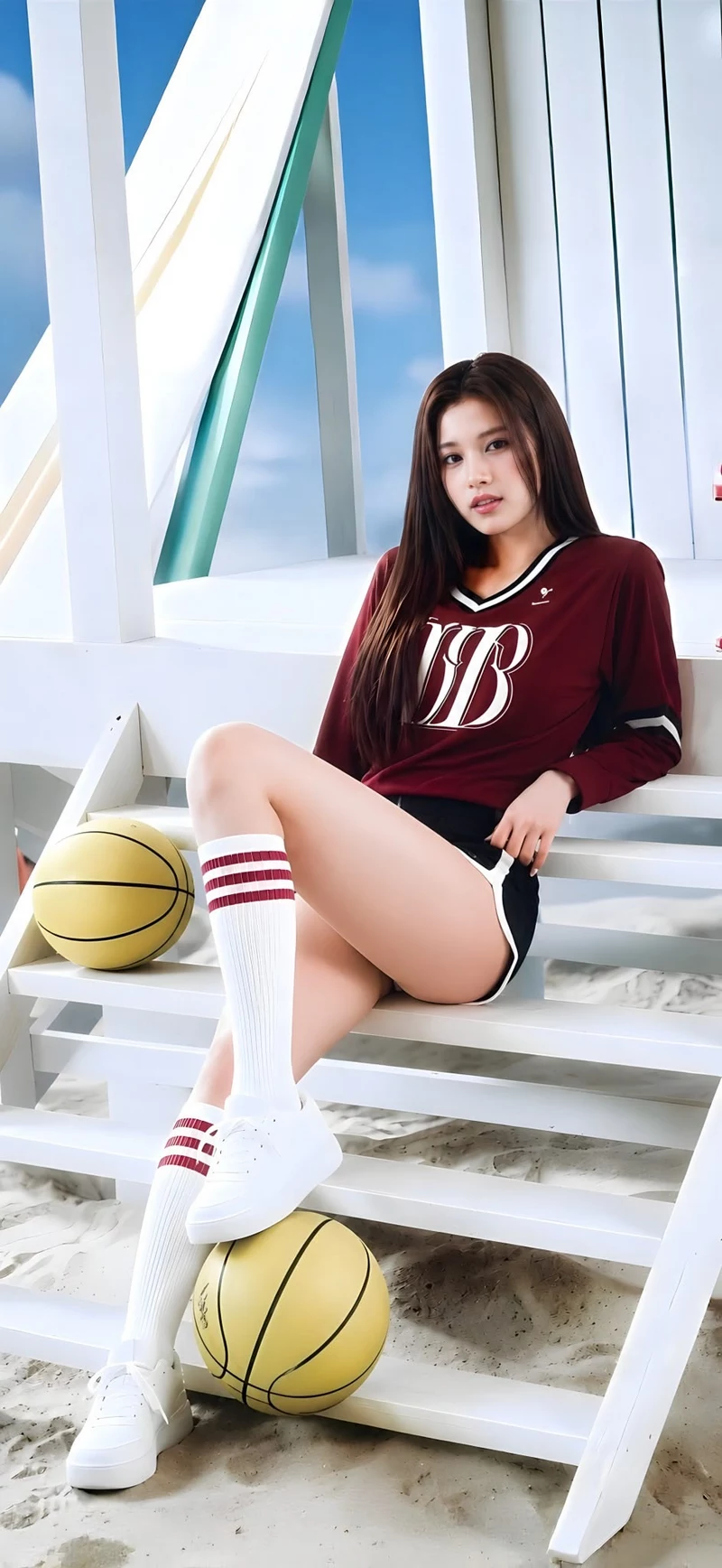 Ảnh Sana (TWICE) Với Vẻ Đẹp Ngọt Ngào Và Đầy Cuốn Hút