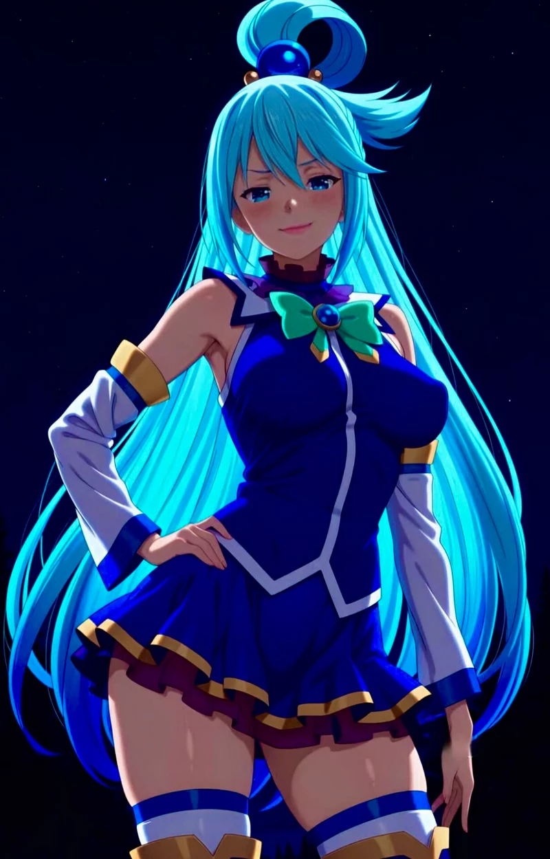 Hình Nền Aqua KonoSuba Mang Không Khí Phiêu Lưu Kỳ Thú Hình Nền Aqua KonoSuba Mang Không Khí Phiêu Lưu Kỳ Thú