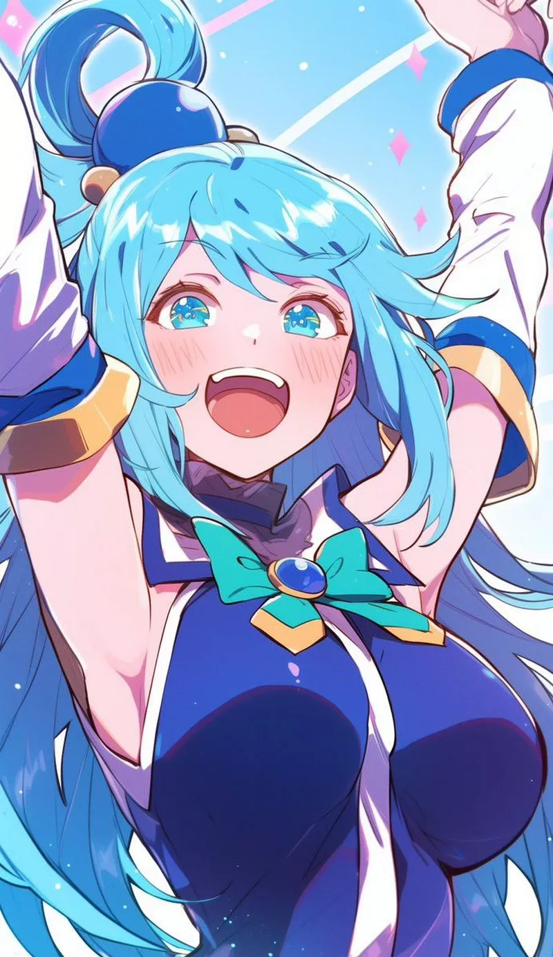 Hình Nền Aqua KonoSuba Trong Phông Nền Fantasy Tuyệt Đẹp Hình Nền Aqua KonoSuba Trong Phông Nền Fantasy Tuyệt Đẹp