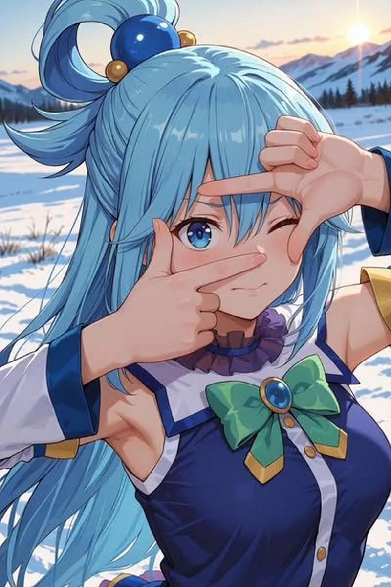 Hình Nền Aqua KonoSuba Trong Tạo Hình Nữ Thần Xinh Đẹp Hình Nền Aqua KonoSuba Trong Tạo Hình Nữ Thần Xinh Đẹp