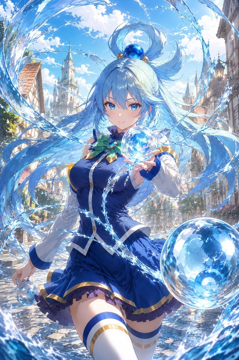 Hình Nền Aqua KonoSuba Với Nụ Cười Rạng Rỡ Và Đáng Yêu Hình Nền Aqua KonoSuba Với Nụ Cười Rạng Rỡ Và Đáng Yêu
