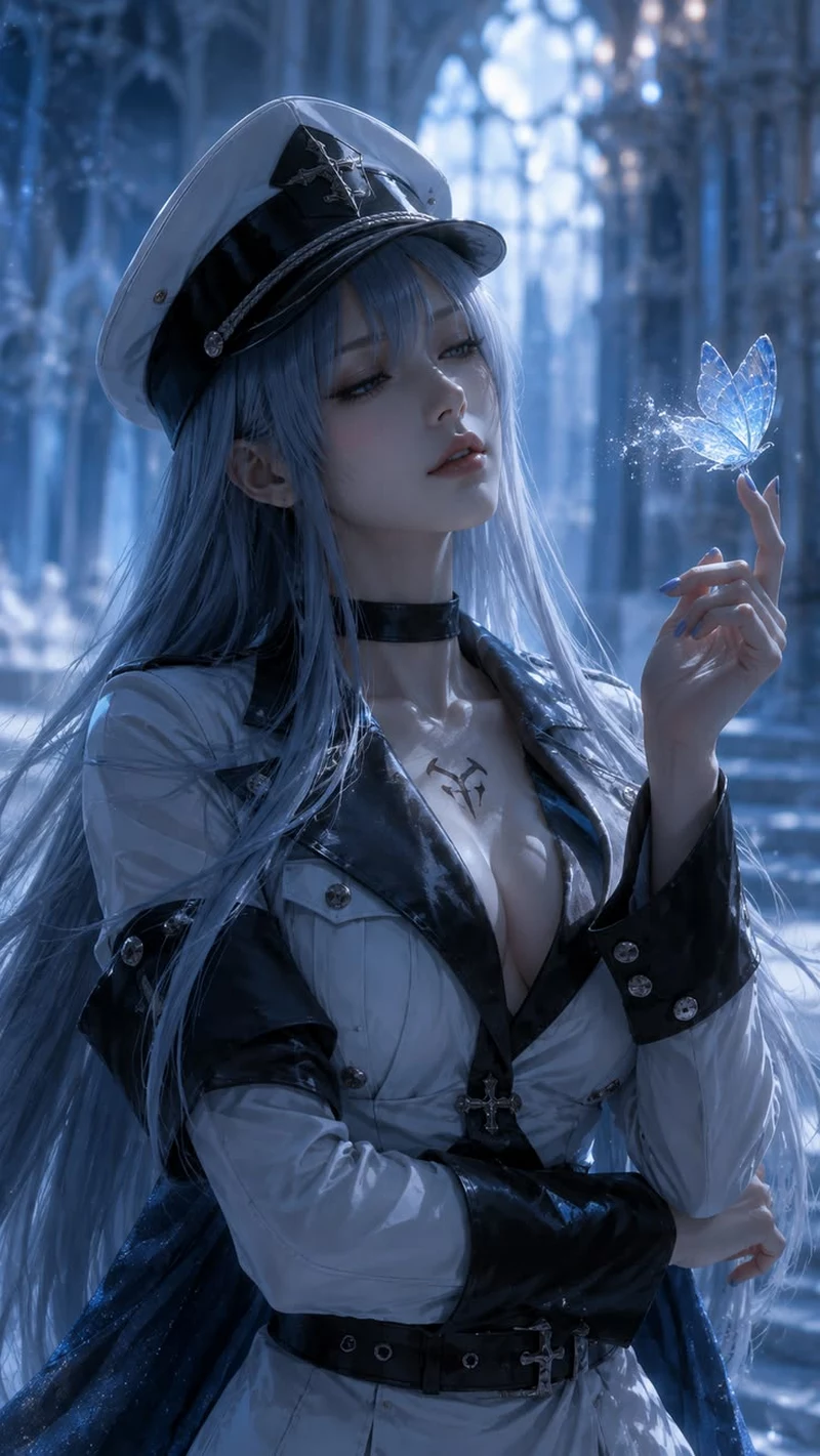 Hình Nền Esdeath Mang Vẻ Đẹp Lạnh Lùng Và Bí Ẩn