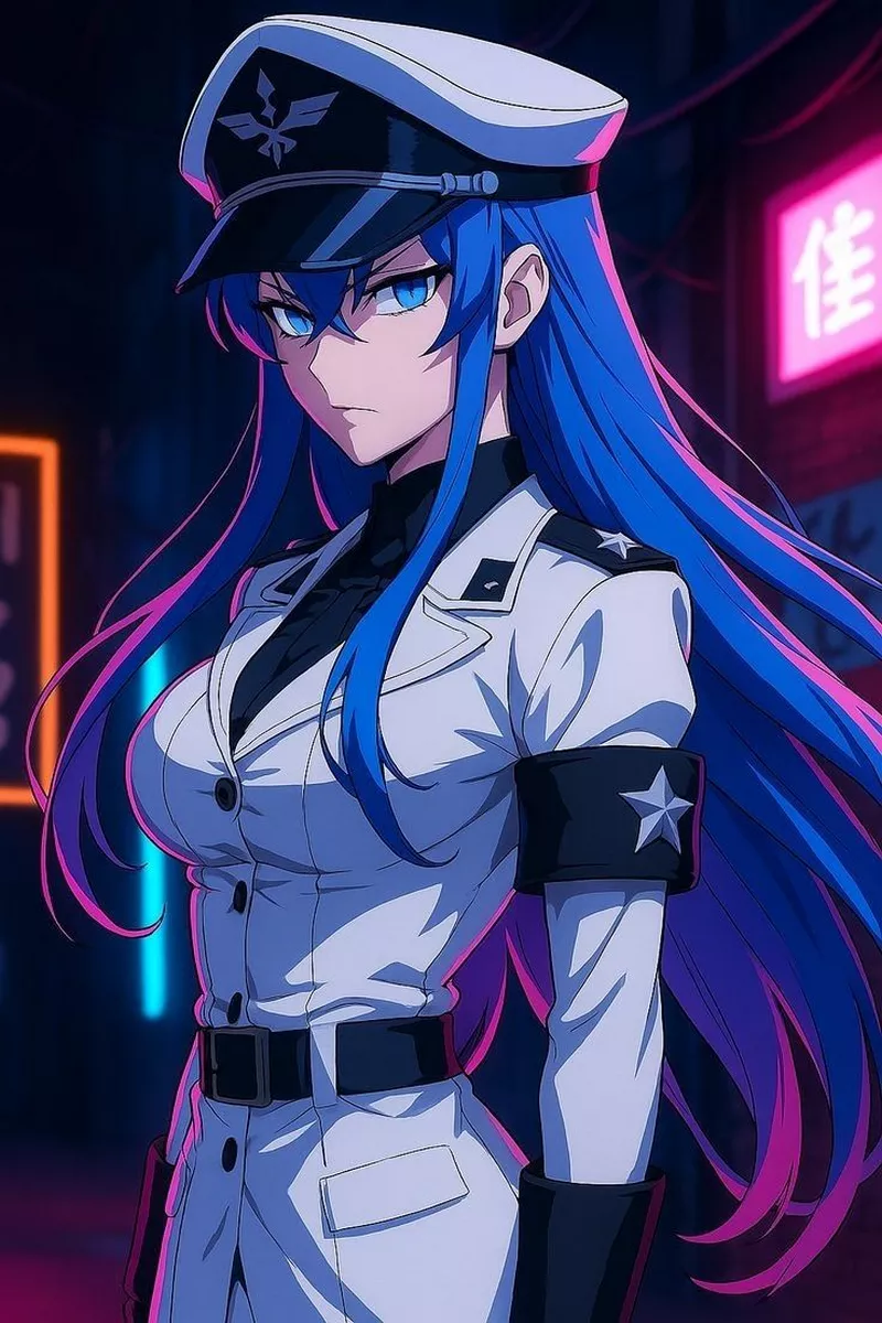 Hình Nền Esdeath Trong Khoảnh Khắc Đầy Thần Thái
