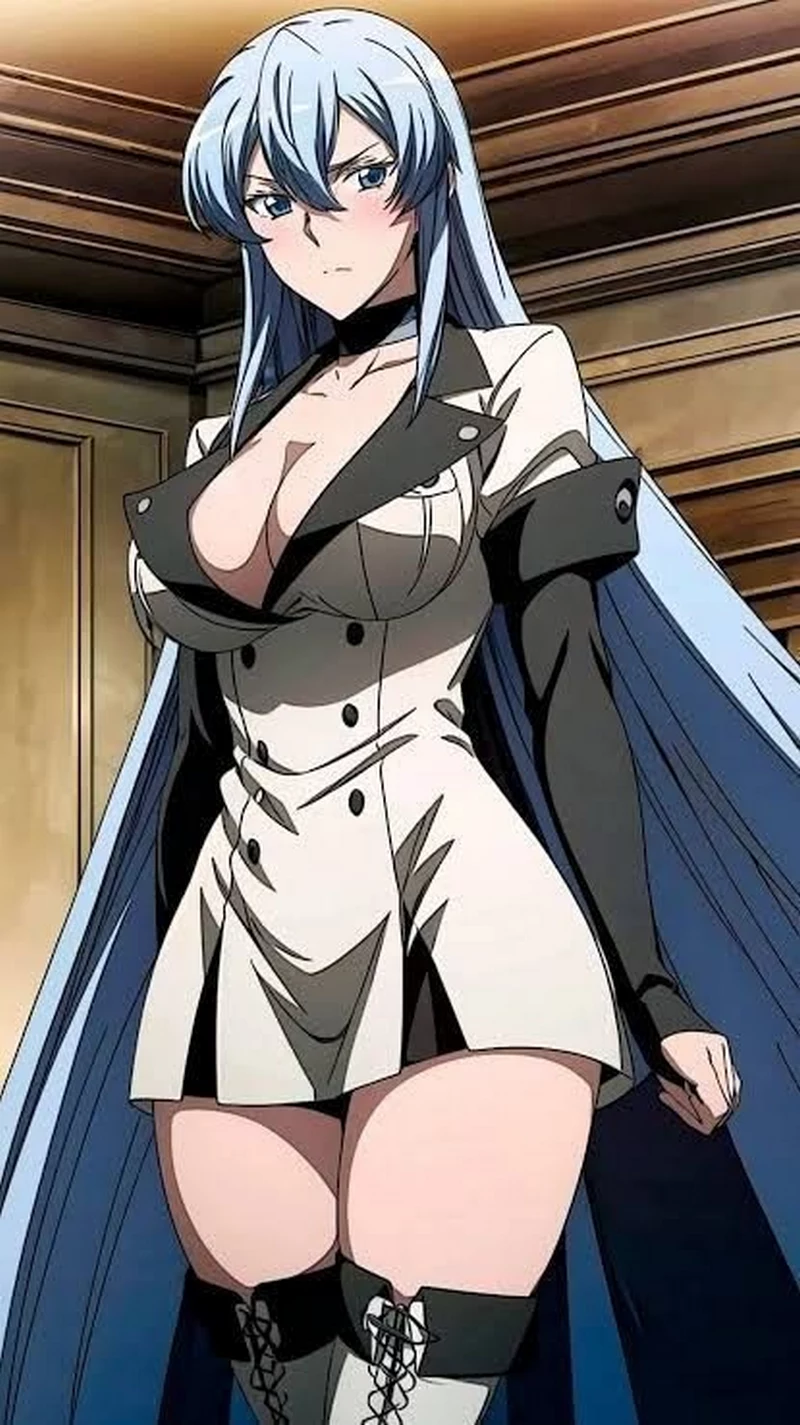Hình Nền Esdeath Trong Những Khoảnh Khắc Chiến Đấu