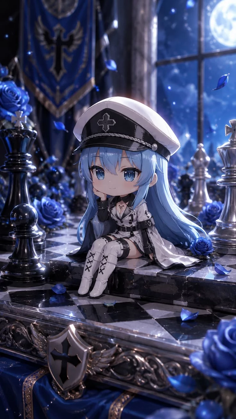 Hình Nền Esdeath Với Ánh Mắt Sắc Sảo Ấn Tượng