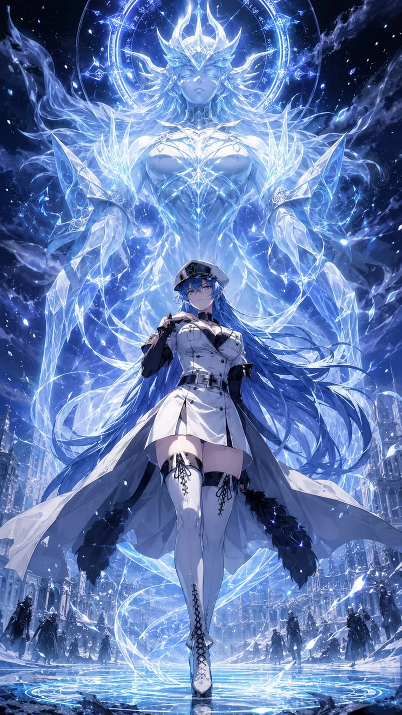 Hình Nền Esdeath Với Góc Nhìn Sắc Sảo Và Quyến Rũ