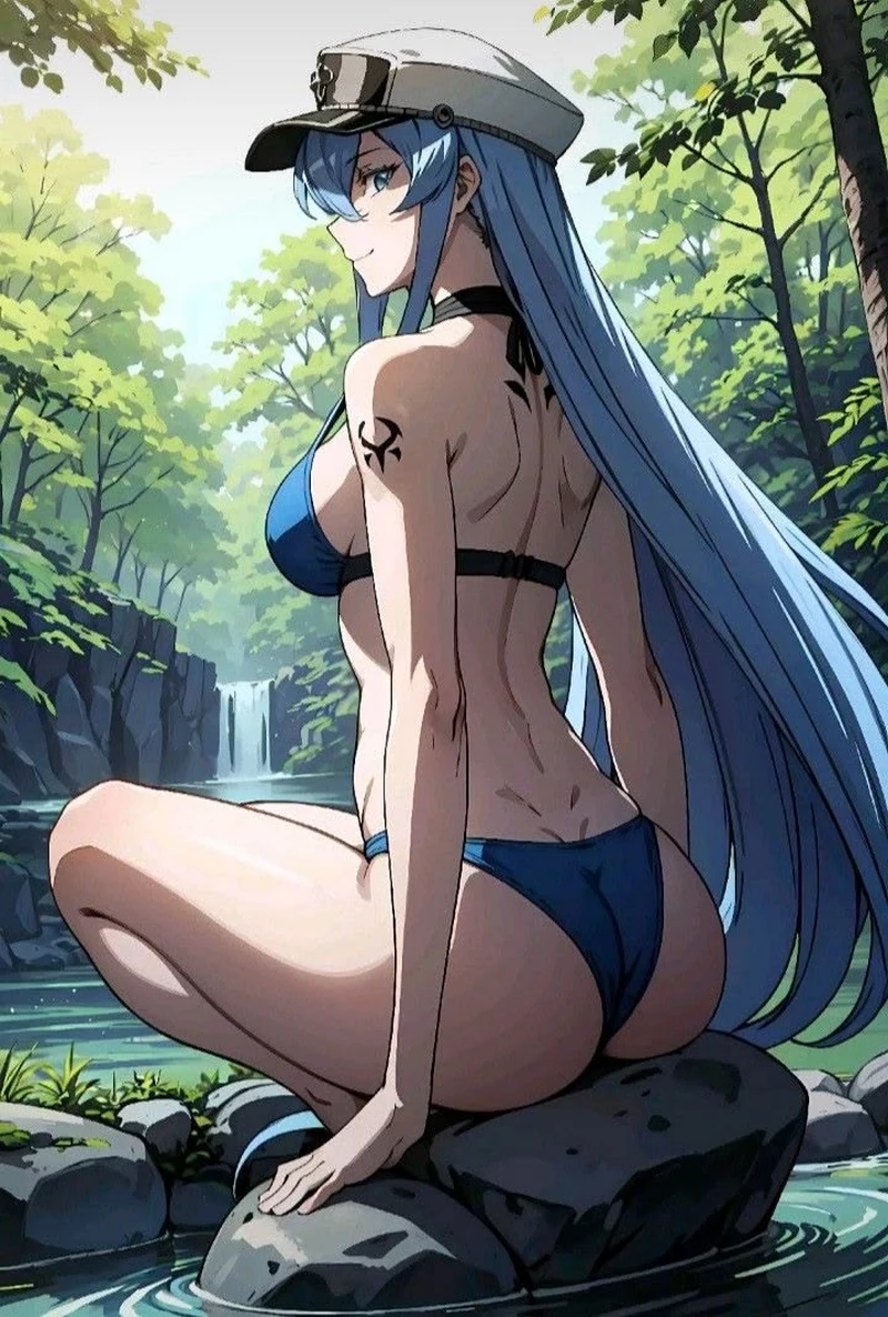 Hình Nền Esdeath Với Tạo Hình Nữ Tướng Xinh Đẹp