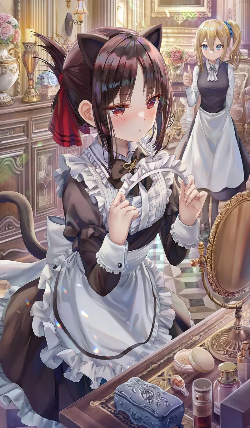 Hình Nền Kaguya Shinomiya Cùng Khung Cảnh Anime Lãng Mạn Hình Nền Kaguya Shinomiya Cùng Khung Cảnh Anime Lãng Mạn
